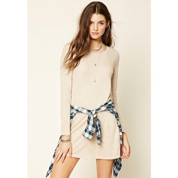 Forever 21 Dresses & Skirts - BOGOFREE! Forever 21 Beige Dress
